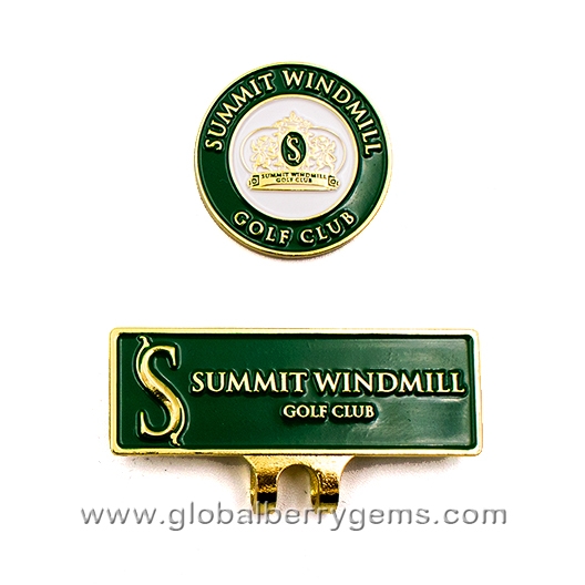 คลิปติดหมวกสนามกอล์ฟ Summit Windmill Golf Club