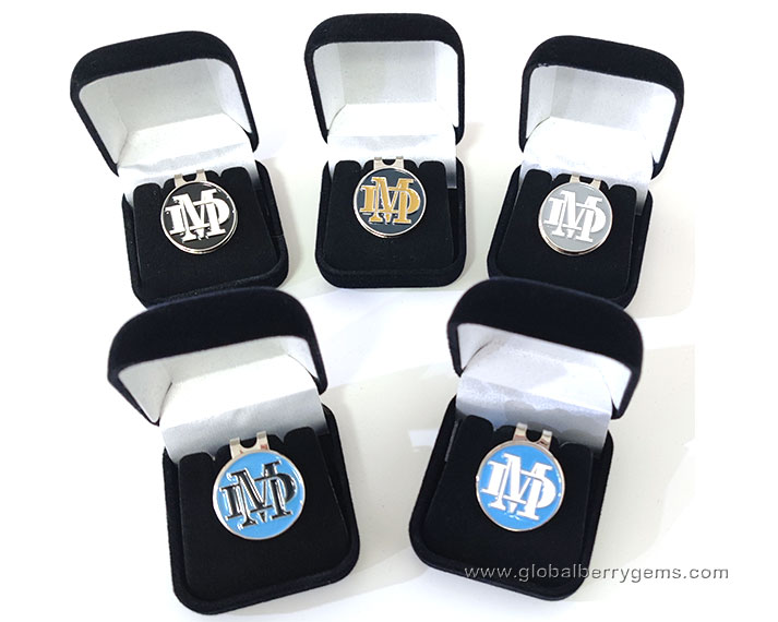 Golf ball marker มาร์คเกอร์กอล์ฟสั่งทำขั้นต่ำ 100 ชิ้น สำหรับงานอีเว้นท์และชมรมกอล์ฟ